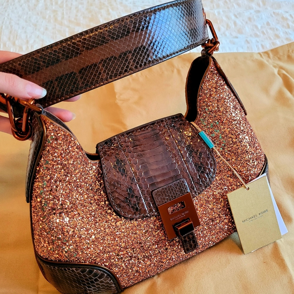 Copper Python Bancroft Michael Kors Collection - Picture 3 of 15